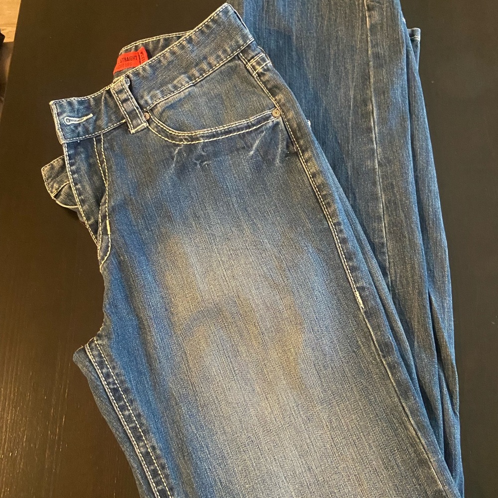 Classic Blue Bootcut Jeans
